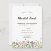 Waterverf Wilde bloemknoppen Kaart (Voorkant)