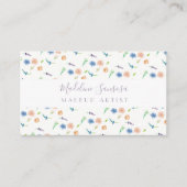 Waterverf Wilde flora Botanische Event Designer Visitekaartje (Voorkant)