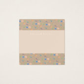 Waterverf Wilde flora Botanische Kaart (Achterkant)