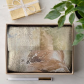 Waterverf wilde paarden tissuepapier (Geschenk)