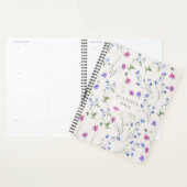 Waterverf Wildflower Bloemen Patroon Planner (Display)