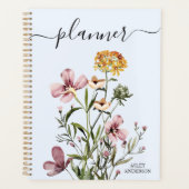 Waterverf Wildflower Boeket #1 Planner (Voorkant)