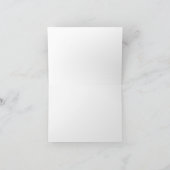 Waterverf Wildflower bruiloft dank u Bedankkaart (Binnen)