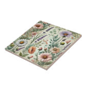 Waterverf Wildflower Spring & Summer Decor Tegeltje (Zijkant)