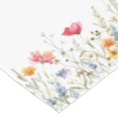 Waterverf Wildflower Tafelkleed (Gekanteld)