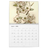 Waterverf Wildflowers 2026 van Charles Mackintosh Kalender (Mar 2026)
