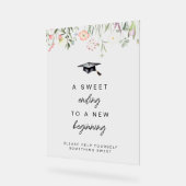 Waterverf Wildflowers Afstuderen Transparant Teken Acryl Bord (Hoek)