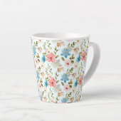Waterverf Wildflowers Floral Pattern-67676 Latte Mok (Rechterhoek)