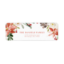 Waterverf Winter Berries en Griekenland