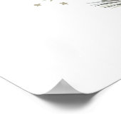 Waterverf Winter Botanisch Poster (Hoek)