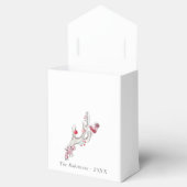 Waterverf winter met Kerstmis Bedankdoosjes (Geopend)