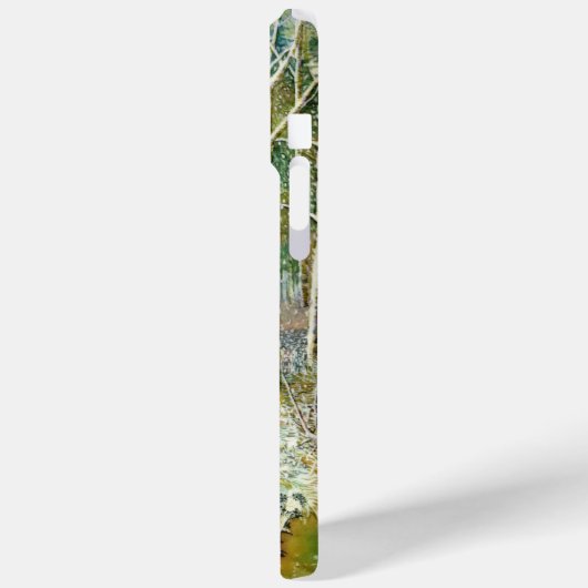 waterverf winterbos Case-Mate iPhone case (Achterkant / Links)