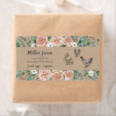 waterverf winterflorale eierkartonnen etiket (Insitu)