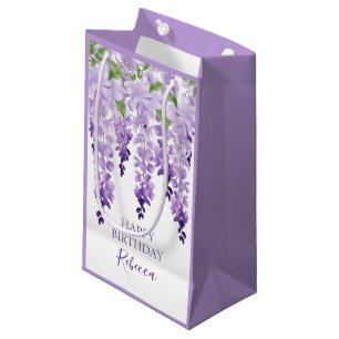 Waterverf Wisteria - Gepersonaliseerde naam   Gebo Klein Cadeauzakje