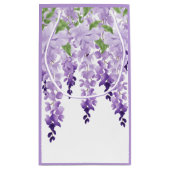 Waterverf Wisteria Klein Cadeauzakje (Achterkant)