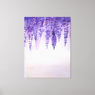 Waterverf Wisteria Print