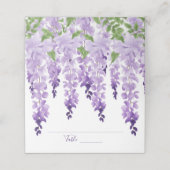 Waterverf Wisteria | Weddenschap (Buitenkant ongevouwen)