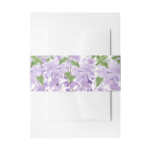Waterverf Wisteria Wedding Uitnodigingen Wikkel (Voorkant Voorbeeld)