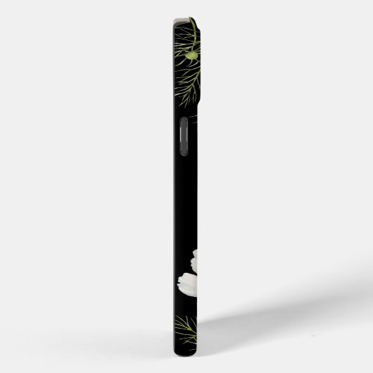 Waterverf Witte Kosmos Bloemen Botanische Schilder Case-Mate iPhone Case (Achterkant / Rechts)