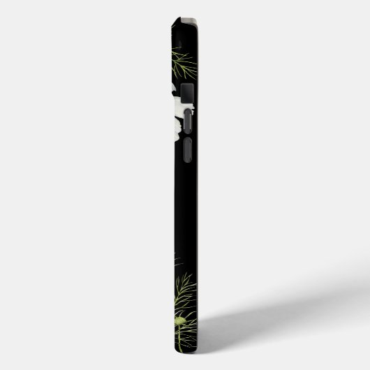 Waterverf Witte Kosmos Bloemen Botanische Schilder Case-Mate iPhone Case (Achterkant / Links)