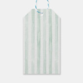 Waterverf woestijncactus Succulenten Weddenschap B Cadeaulabel (Achterkant)