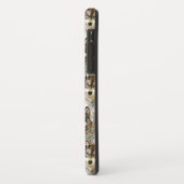 Waterverf Wolf Head, grijze zwarte kleuren Case-Mate iPhone Case (Achterkant/links)