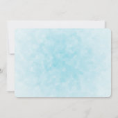 Waterverf Wolf met een Boho Style Wreath Verjaarda Kaart (Achterkant)