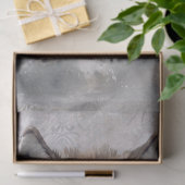 Waterverf Wolf Tissuepapier (Geschenk)