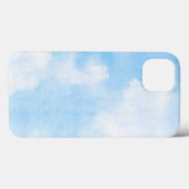 Waterverf wolken en achtergrond Case-Mate iPhone case (Achterkant (horizontaal))
