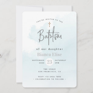 Waterverf wolkendoop kaart