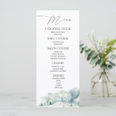 Waterverf Woodland Forest Details Accommodations Menu (Staand voorkant)