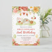 Waterverf Woodland Hedgehog Kids Verjaardag Kaart (Staand voorkant)