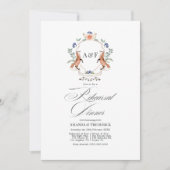 Waterverf Woodland Laurel Crest repetitiediner Kaart (Voorkant)