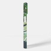 Waterverf woud winter gepersonaliseerde iPhone cas Case-Mate iPhone Case (Achterkant / Rechts)