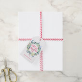 Waterverf Wreator Collectie Cadeaulabel (Met Touw)