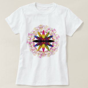 Waterverf Yoga Lotus Meditation Holistic T-shirt