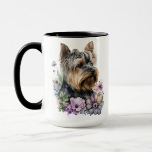 Waterverf YORKSHIRE TERRIER DOG Mok