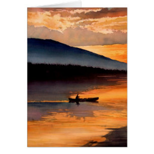 waterverf "Yukon Passage"