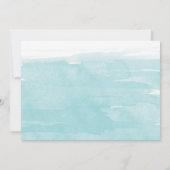 Waterverf zanddollar kaart (Achterkant)