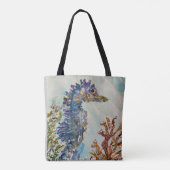 Waterverf Zeapaard dubbelzijdig Tas (Achterkant)