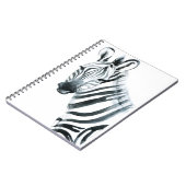 Waterverf zebra notitieboek (Linkerzijde)