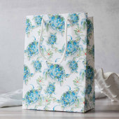 Waterverf Zee Kerstmis Medium Cadeauzakje