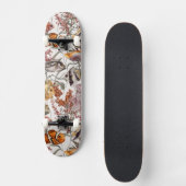 Waterverf Zee Life Patroon 2 Skateboard (Voorkant)