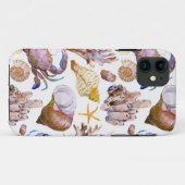 Waterverf Zee Life Patroon 4 Case-Mate iPhone Case (Achterkant (horizontaal))