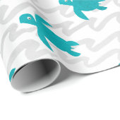 Waterverf Zee schildpad Cadeaupapier (Rol Hoek)