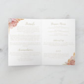 Waterverf Zee Shell Gevouwen Uitnodiging (Binnen)