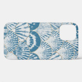 Waterverf zee shell japanese golven naadloos Case-Mate iPhone case (Achterkant (horizontaal))