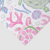 Waterverf Zee Tissuepapier (Detail)