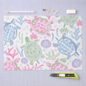 Waterverf Zee Tissuepapier (Craft)