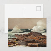  Waterverf Zeesoorten Wilde Zeeen Briefkaart (Voorkant / Achterkant)